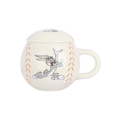 Taza de cerámica con diseño de béisbol de la serie bugs bunny retro style de 340 ml -  Looney Tunes