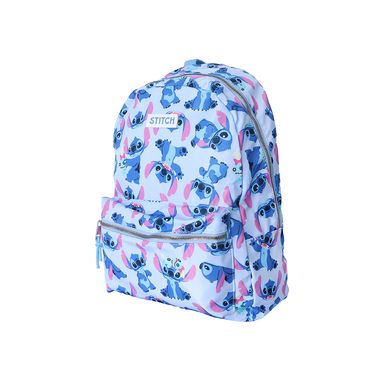 Mochila escolar estampa stitch azul -  Lilo & Stitch