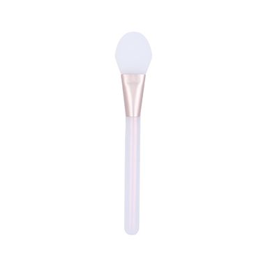 Cepillo de silicón para mascara facial iridiscente -  Serie Shiny Pink