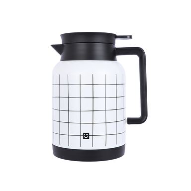 Termo de la colección black & white de 1500 ml blanca -  Black & White