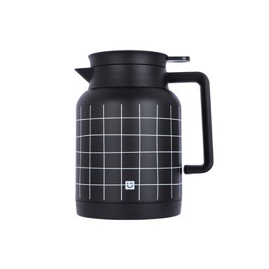 Termo black & white collection de 1500 ml negra -  Black & White