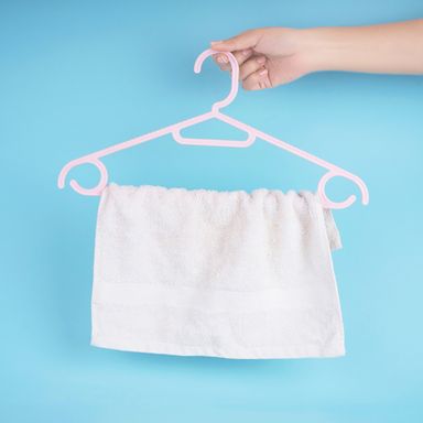Gancho para ropa perchas antideslizantes 5 piezas rosa -  Miniso