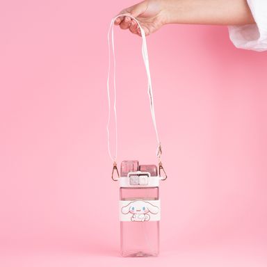 Tomatodo de plástico con doble orificio para sorbete 520 ml cinnamoroll serie sanrio -  Sanrio