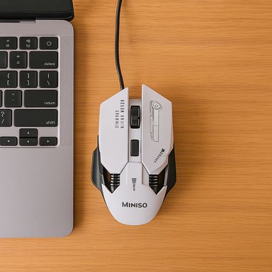 Mouse gaming mod x353 blanco miniso -  Miniso