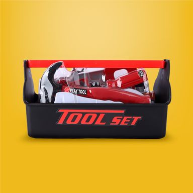 Set para jugar caja de herramientas rojab serie miniso -  Miniso