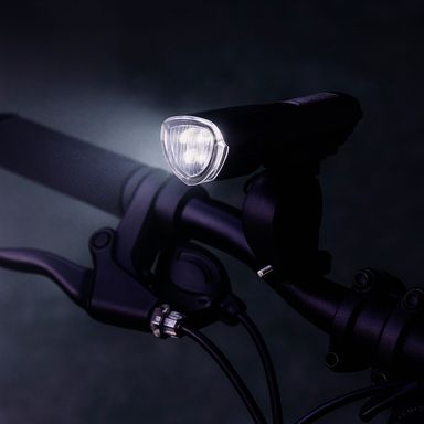 Luz frontal de bicicleta negra mod rpl2229 -  Miniso
