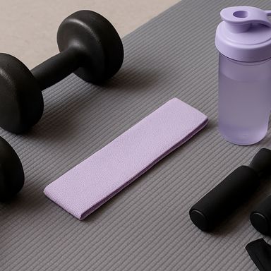 Yoga miniso sports banda de resistencia de colores púrpura -  Miniso