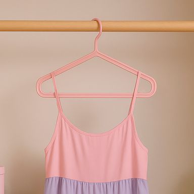 Gancho para ropa perchas extra grandes 4 piezas rosa -  Miniso