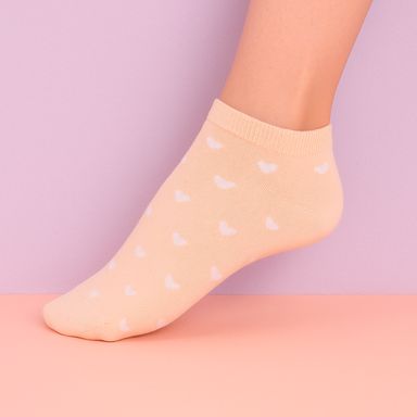 Medias para mujer miniso beige y gris 5 pares -  Miniso