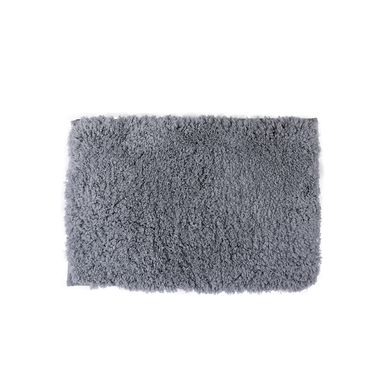 Tapete decorativo liso y esponjosa gris -  Miniso