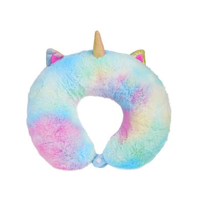 Almohada de viaje de la colección fantasy unicorn multicolor con cuerno -  Miniso