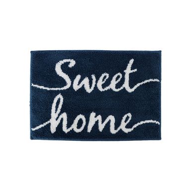 Tapete decorativo alfombra de piso serie letter azul marino -  Miniso