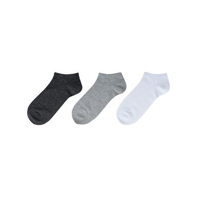 Medias para hombre miniso de algodón colores basicos 3 pares -  Miniso