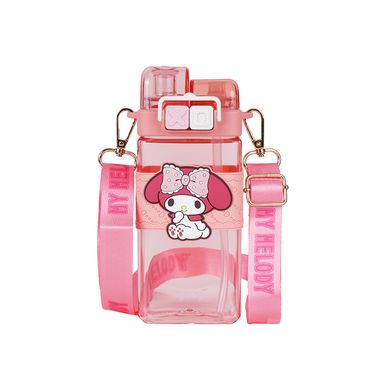 Tomatodo de plástico con doble orificio para sorbete 520 ml my melody serie sanrio -  Sanrio