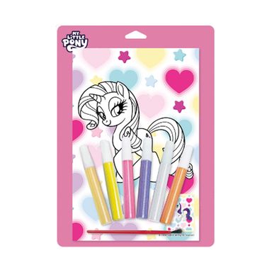 Set para jugar pintura de arena coloreada serie my little pony -  My Little Pony
