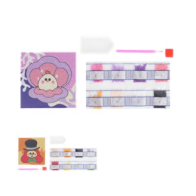 Set para jugar cuadro enmarcado ocean diamond 2 modelos surtidos serie dundun -  Miniso