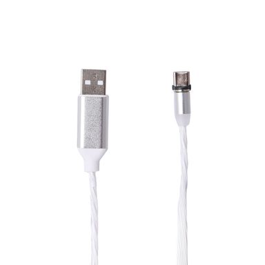 Cable magnético 3 en 1 colorido con luz -  Miniso
