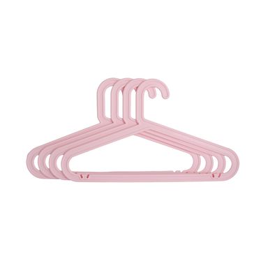 Gancho para ropa perchas extra grandes 4 piezas rosa -  Miniso