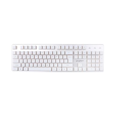Teclado metálico gaming mod swgk813 blanco -  Miniso
