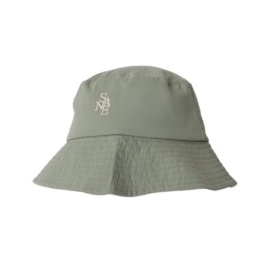 Sombrero de cubo con logo bordado verde -  Miniso