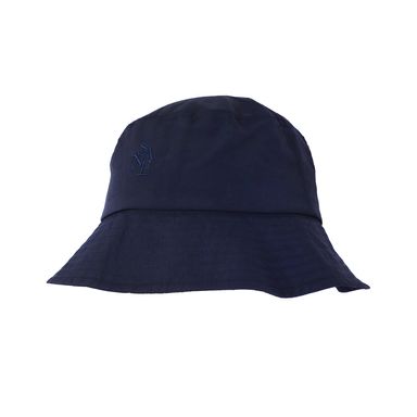 Sombrero de cubo con logo bordado negro -  Miniso