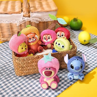 Blindbox con figura personajes disney sombrero de frutitas -  Disney