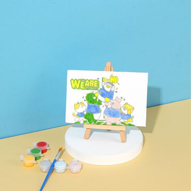 Set para jugar de pintura a mini family -  Mini Family