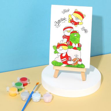 Set para jugar de pintura b mini family -  Mini Family