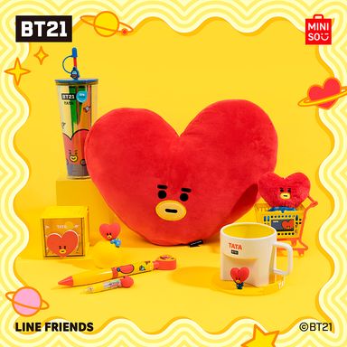 Cojín en forma de cabeza tata 40cm serie bt21 -  BT21