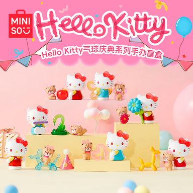 Blindbox figura sanrio hello kitty ballon celebration collection -  Sanrio