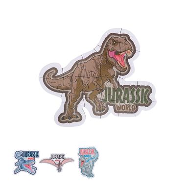 Rompecabezas de imán blando de jurassic world collection (4 modelos surtidos) -  Jurassic World