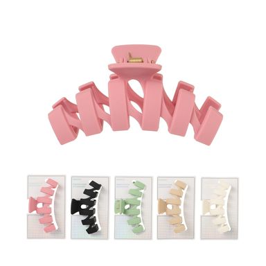 Pinza para cabello miniso zig zag mate mix de colores -  Miniso