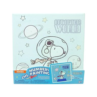 Set para jugar pintura al óleo 3 modelos surtidos serie snoopy -  Snoopy