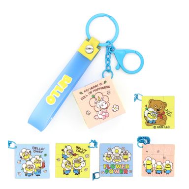 Llavero con cubo mágico minions colección daisy -  Minions