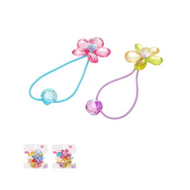 Set de ligas para cabello miniso flores 2 pzas. -  Miniso