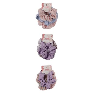Set de moños para cabello miniso serie flower mix de colores 3pzas -  Miniso