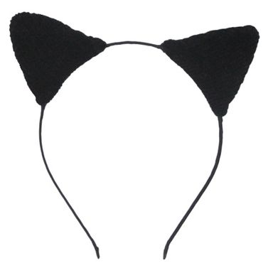 Vincha de moda miniso serie dark orejitas negro -  Miniso