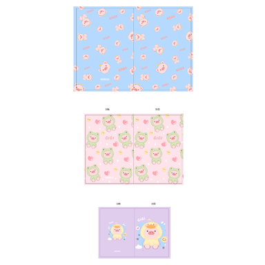 Set de libros encuadernados con puntadas a6 a5 b5 3x28 hojas serie gigi -  Miniso