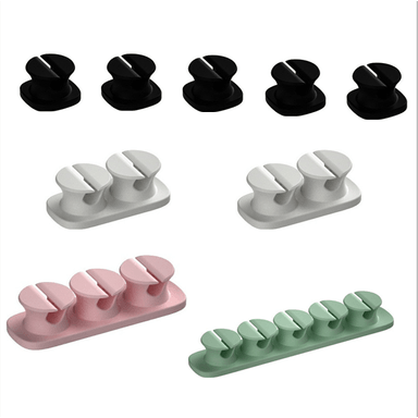 Organizador de cable para escritorio colorful 9 piezas -  Miniso