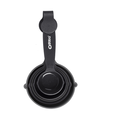 Cucharas medidoras de plástico de estilo cocina (5 uds) (azul marino oscuro) -  Miniso