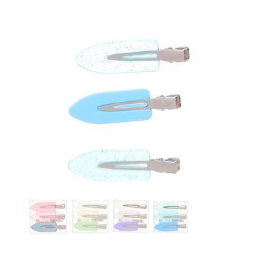 Set de broches planos para cabello miniso plastico 3 pzas mix de colores -  Miniso