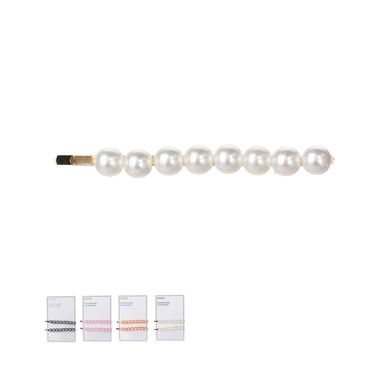 Set de broches para cabello miniso serie pink series cuentas aperladas 2 pzas. -  Miniso