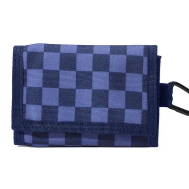 Cartera deportiva de tela con cierre de velcro diseño cuadros gris y negro -  Miniso
