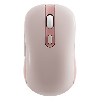 Mouse inalámbrico silencioso recargable 2.4g mod lw 17 rosa -  Miniso