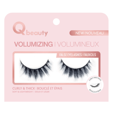 Par de pestañas postizas gruesas qbeauty 03 -  Miniso