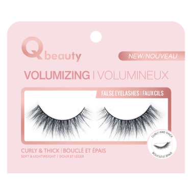 Par de pestañas postizas naturales qbeauty 01 -  Miniso