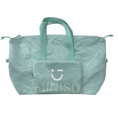 Organizador para viaje bolsa total plegable minigo smiley face verde -  Miniso