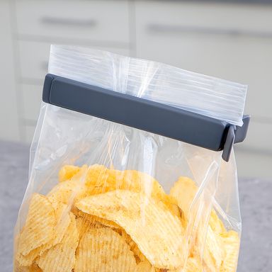 Clips pequeños para sellar alimentos serie black pink 12 piezas gris -  Miniso