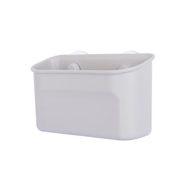 Organizador con ventosa de estilo sencillo gris -  Miniso