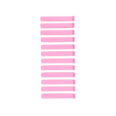 Clips grandes para sellar alimentos de la serie black pink 12 piezas rosa -  Miniso